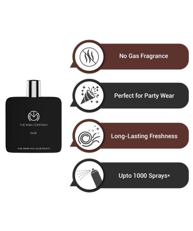 The Man Company Premium Eau De Toilette (Perfume) for Men - Noir (100 ML) - Buy Online on GoSupps.com