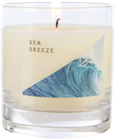 Wax lyrical Sea Breeze Medium Wax Fill Candle - Silver Jar (50 Hours Burn Time) - Buy Online on GoSupps.com