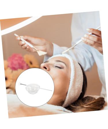 HONMEET Beauty Cream Facemask Mixing Tool Kit Concealer Facial Mud Mixing Bowl Makeup Beauty Brush Mask Applicator Tools Beauty Salon Brush Beauty Tools Scraper White - Buy Online on GoSupps.com