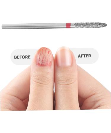 BIUDECO Nail Polisher Nail Art Polishing Tools Acrylic Nail Drill Bits Nail Bits for Women Nail Drill Bits for Nail Salon Manicure Supplies Manicure Tools Nail Bits for Nail Drill 7.00X1.30X1.30CM Red - Buy Online on GoSupps.com