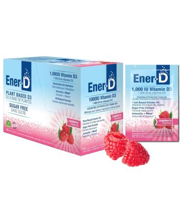 Conquitlam BC V36C2 EnerVitamin D Raspberry 24 PacketsSachets