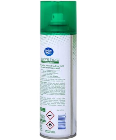 White Rain Aerosol Hairspray Unscented Extra Hold 7 oz (Pack of 4) - WLM - Buy Online on GoSupps.com