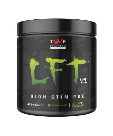 TWP Nutrition Platinum Series LFT V2 High Stim Strong Pre Workout 390g and 30 Servings 9 Great Flavours (Green Apple)