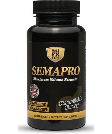Semapro (60 Veggie Caps) Extreme Volumizer and Energy Formula - All Natural Endurance, Stamina & Strength - Buy Online on GoSupps.com