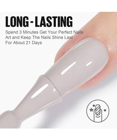 Tomicca 6 Colors UV Nail Polish Set - Non-Toxic Durable Autumn Shades for DIY Nail Art | 8ml Gel Gift for Beginners & Salons - Buy Online on GoSupps.com