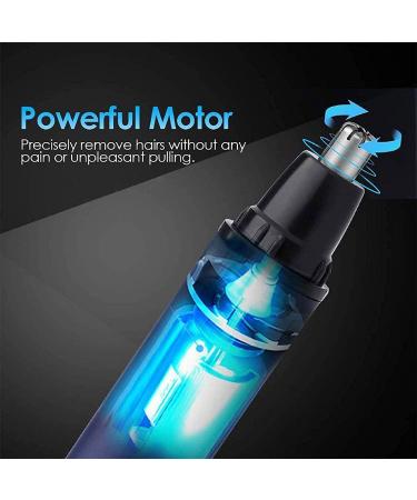 Professional Ear and Nose Hair Trimmer - Painless Electric Hair Remover for Men & Women | Dual-Edge Stainless Steel Blades Mute Motor Easy to Use - Buy Online on GoSupps.com