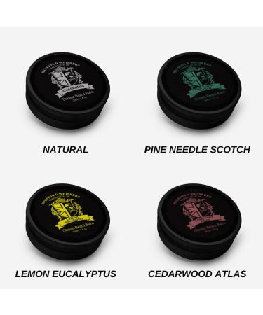 Premium Beard Balm for Men | Natural Beard Conditioner & Moisturizer | Lemon Eucalyptus Beard Wax & Styling Balm - Buy Online on GoSupps.com