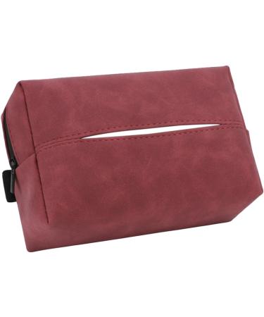 SENZZ Car Armrest Tissue Holder - Zippered Tissue Holder with Elastic Band - Vehicles Road Trip Essentials for Vehicles - Buy Online on GoSupps.com