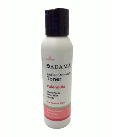 Adama Ancient Minerals Toner Calendula Zion Health 4 oz Liquid