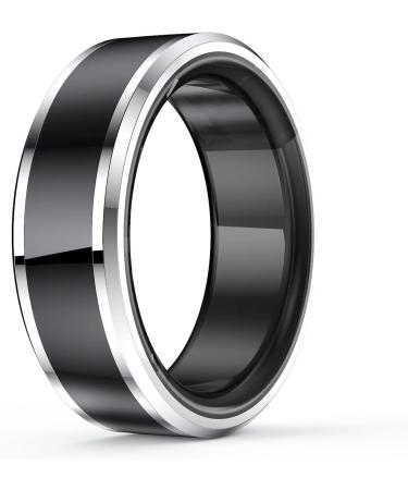 Smart Ring Health Fitness Tracker for Women & Men Continuously Records Sleep Quality Heart Rate Blood Oxygen and Pedometer with Simple Sensational Games 10 Black - Buy Online on GoSupps.com