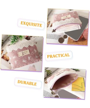 Teen Period Bags - 2pcs Storage & Pad Holder Pouches | Portable & Multi-functional Handbag for Daily Use - Buy Online on GoSupps.com