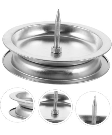 BCOATH Stainless Steel Moxibustion Stick Base - Incense Holder & Burner Tray for Moxa Sticks - 2-Piece Set - Buy Online on GoSupps.com