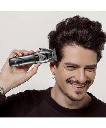 Professional Hair Clippers for Men - DLC Blade 9000RPM Trimmer with 10PC Comb Set - International Shipping Available - Buy Online on GoSupps.com
