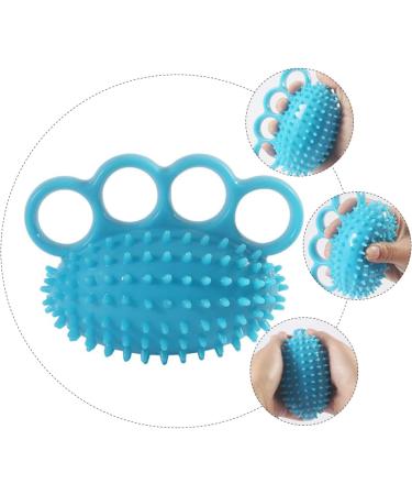 1pc Grip Stress Ball Guitar Hand Forearm Finger Strength Trainer Exercise Equipment Wrist Elder 12X10cm Blue - Buy Online on GoSupps.com