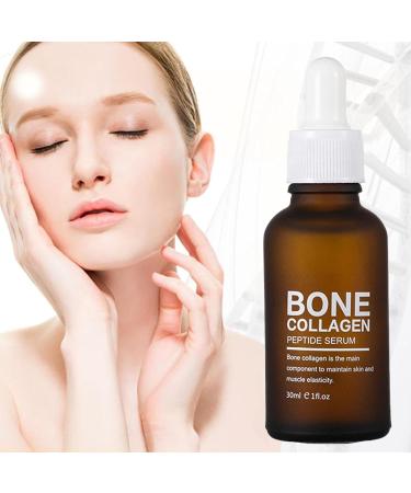 Bone collagen peptide serum collagen hydrolyzate per serving facial serum antiwrinkle antiaging skin serum white facial skin reduced pores 30 ml x 2 facial hydration - Buy Online on GoSupps.com