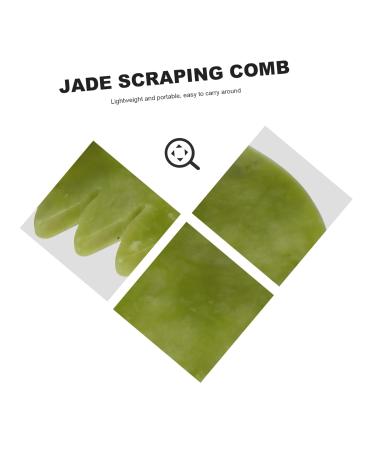 Tovinanna Jade Comb & Scalp Massager - 1pc Hair Massage Tool for Ultimate Relaxation - Buy Online on GoSupps.com