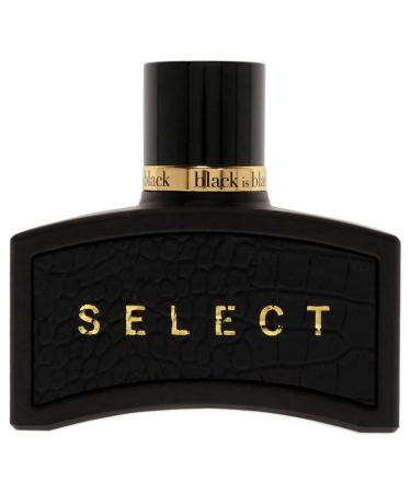 NuParfums Black is Black Select Pour Homme Eau De Toilette Spray 3.4 Ounce - Buy Online on GoSupps.com