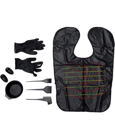 LALAFINA 1 Set Shampoo Cape Hair Coloring Kit Salon Hair Color Kit Hair Dye Kit Hair Tint Kits Hair Dye Tool Hair Color Clip Hair Coloring Combs Tools Paint Brush Disposable - Buy Online on GoSupps.com