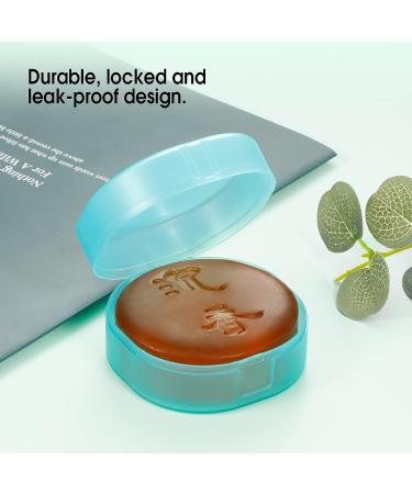 Eaglewood Exfoliating Body Soap + Soap Pouch | Natural Plant Scent | Eczema Relief | Travel-friendly | Body Bar for Men & Women - Buy Online on GoSupps.com