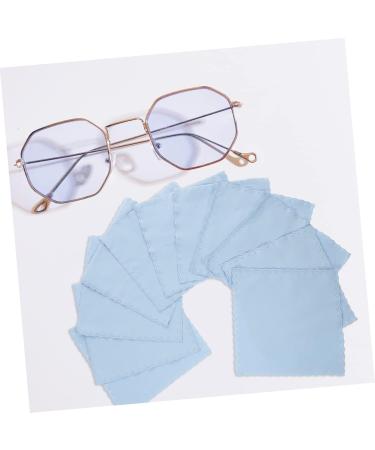 FOMIYES Eyeglass Cleaning Cloth - 100 Pcs Double-Sided Flannel Wipes for Lenses Glasses & Camera - Premium Fiber Cleaning Cloths - Buy Online on GoSupps.com
