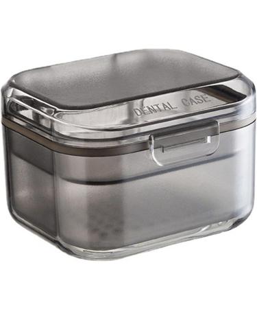 Buy Nakylucy Prosthesis Suitcases & Denture Bathing Cases Night Cleaning Box with Sieve for Brackets & Mouth Protection International Shipping Available - Buy Online on GoSupps.com