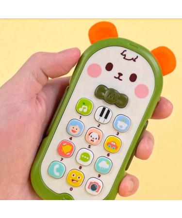 Dyouen Baby Cell Phone Toy - Fun Learning Music Toy for 1-18 Months | Interactive Smart Phone with Different Melodies - Buy Online on GoSupps.com