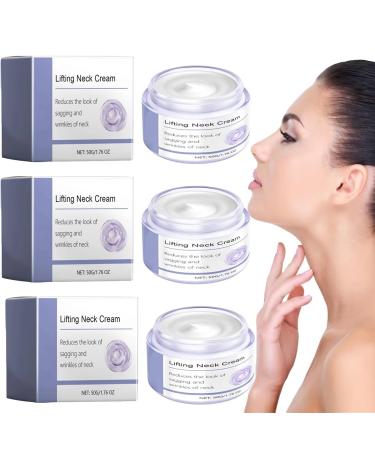 Tighten&Lift Neck Cream Neck Firming Cream Anti-Aging Neck Cream for Tightening and Wrinkles Anti Wrinkle Moisturizing Neck Cream Neck Tightening Creams That Work Smoothing Double Chin Neck Cream