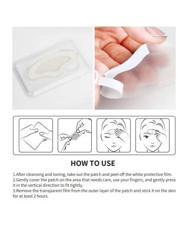 ROUSE Microcrystal Forehead Patch - Hyaluronic Acid Anti-Wrinkle Mask for Frown Lines & Wrinkles | Effective Forehead Treatment Pads - Buy Online on GoSupps.com