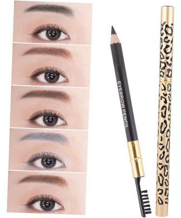 VINTORKY 2pcs Makeup Eyebrow Pencils Grey Brown Mascara White Eyeshadow Eyebrow Pencil Dark Brown Uk Wooden 1 count (Pack of 1) Brown - Buy Online on GoSupps.com