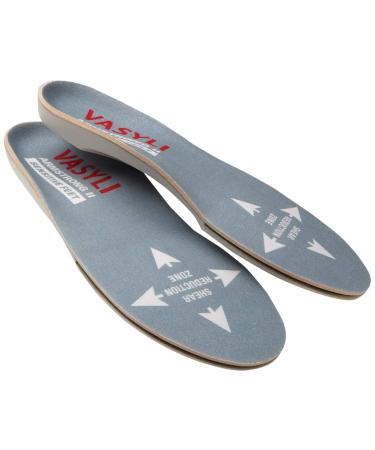 Vasyli+Armstrong II Sensitive Feet Orthotic Large Plantar Sensitivity Reduces Shear Forces Diabetic Insoles Wider Forefoot Profile Shock-Absorbing Heat Moldable Reduces Forefoot Thickness