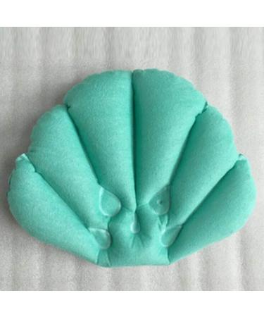Milisten Inflatable Bathtub Pillow - Soft Spa Neck Cushion with Suction Cups (Random Color) - Buy Online on GoSupps.com