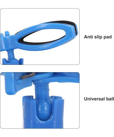 Nail Polish Bottle Holder Improve Efficiency Optimal Angle Spill-Proof Nail Polish Rack Stable Support for Nail Art Supply (Blue) - Buy Online on GoSupps.com