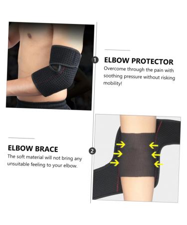 Buy Gatuida 2pcs Arm Sleeve Elbow Protection Brace - Superior Support for Sports & Fitness - Elbow Guard & Splint for Basketball & More - Buy Online on GoSupps.com