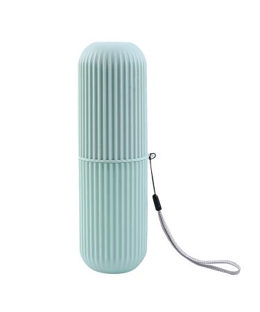 Toothbrush holder travel case travel toothbrush holder dustproof toothbrush travel container |Travel toothbrush cup holder for travel camping business trip and school blue
