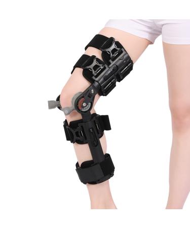 SFKLYU Unloader Knee Brace Hinged Knee Brace Knee Immobilizer Orthopedic Guard Immobilizer Stabilizer Support with Side Leg Stabilizers for Orthopedic Rehab Meniscus Tear