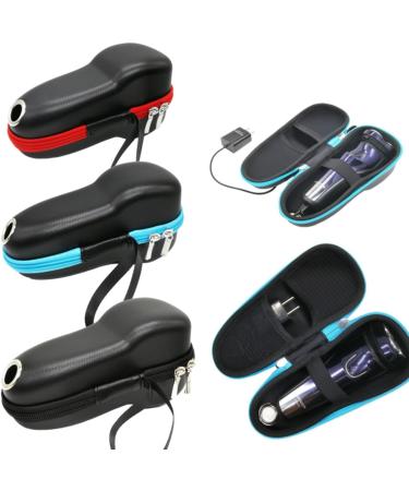 Frcolor Electric Shaver Travel Bag - Fabric Razor Case - Portable Storage Organizer - Digital Blue 18x8cm - Buy Online on GoSupps.com