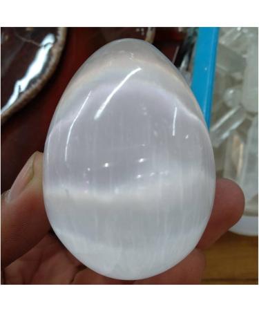Crystal 1pc Polished Shiny White Selenite Stones Crystal Gemstone Stones - Buy Online on GoSupps.com