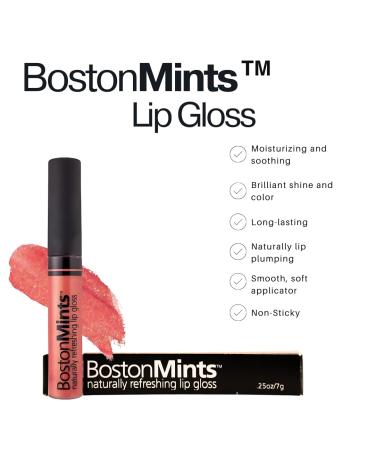 Vineyard Bluff Lip Gloss - Vegan Cruelty-Free Hydrating Lip Care with Aloe & Spearmint | .25oz - Buy Online on GoSupps.com