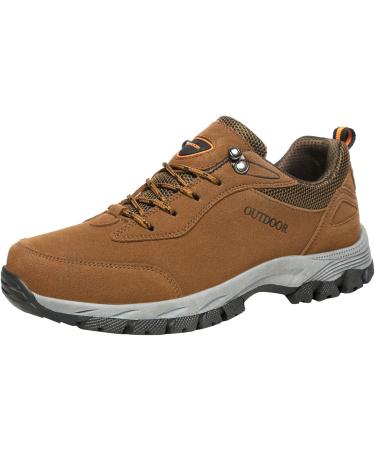 Rytejfes Women's Waterproof White Sneakers - Comfortable Lightweight Sports Shoes for Running & Gym (44 EU Brown) - Buy Online on GoSupps.com