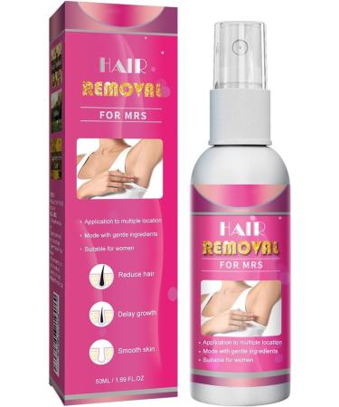 Beeswax Removal Mousse Hair Removal Gentle Beeswax Hair Removal Mousse Mousse Hair Removal Spray Natural Permanent Hair Removal Spray for Women Men. (Women)