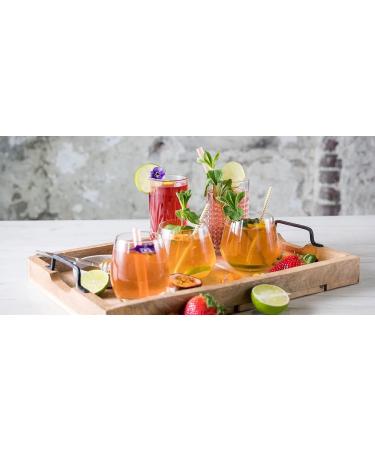 Teekanne Peach & Passion Fruit Cold Brew Tea Infusion Ice Cool Sensations All Natural Real Fruit with Apple Rosehip Hibiscus 18 Teabags - Buy Online on GoSupps.com
