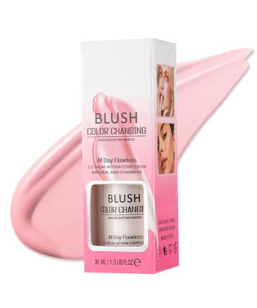 Bestvisse Temperature Changing Liquid Blush - Waterproof - For Women - 30ml