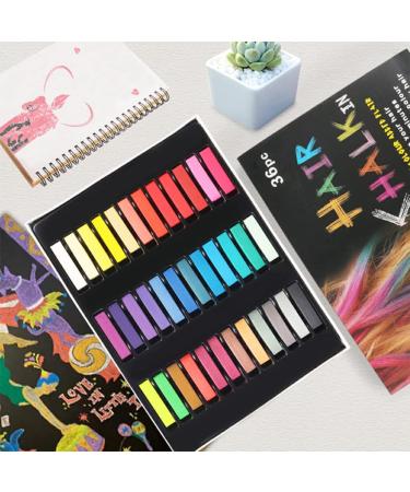 dijiusidy Temporary Hair Dyeing Chalk Hair-styling Dye Cosplay Performance Hairdressing for Household Professional Barbershop 24 Colors Short - Buy Online on GoSupps.com