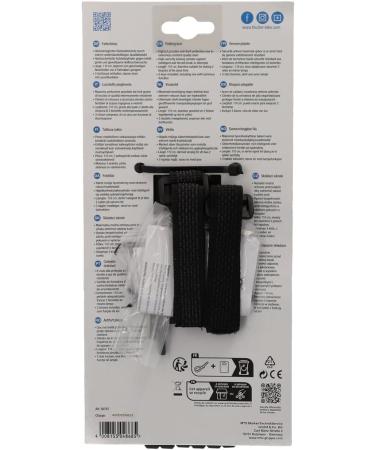 Fischer Protec Plus+ FK110 Bicycle Folding Lock - Flexible Compact Extra Long Soft Material Black - Secure Your Ride! - Buy Online on GoSupps.com