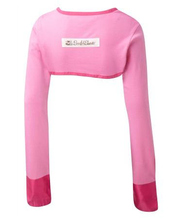 ScratchSleeves | Girls' Stay-On Scratch Mitts | Special Edition | Happy Pink | 7-8y 7-8 Years Happy Pink