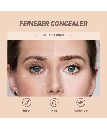 FLLUOUZH 3Pcs Multifunctional Concealer Stick Waterproof Full Coverage Beauty Concealer Pencil Change Lip Line Refine Eyebrow Shape Change Lip Line Concealer Pen - Buy Online on GoSupps.com