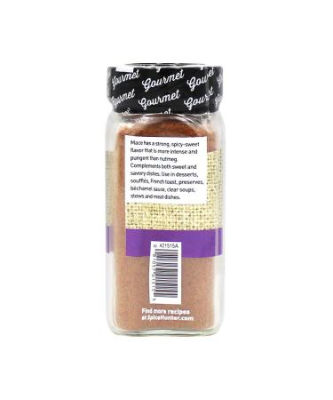 The Spice Hunter East Indies Mace Ground 1.6 oz. Jar - Premium Quality Spice for Culinary Delights - Buy Online on GoSupps.com
