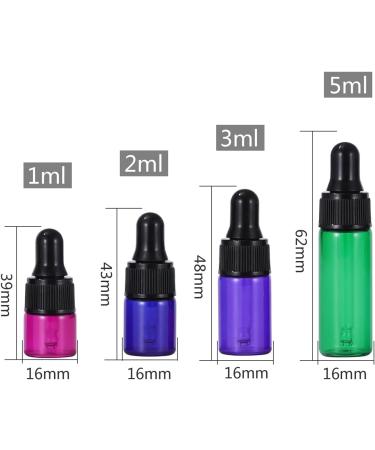 BPZXL 20-Pack 3ml Amber Glass Pipette Bottles - Perfect for Essential Oils & Aromatherapy - Sample Size Dripping Bottles - Buy Online on GoSupps.com