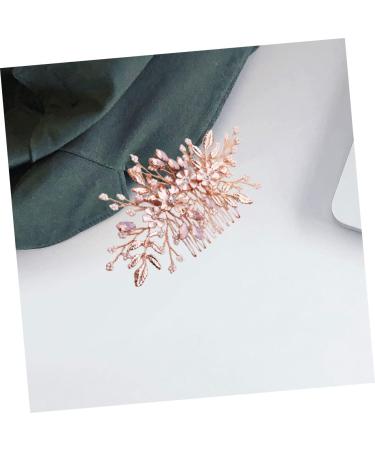 Beaupretty Pearl Hair Clip Rhinestone Hair Clip Pearl Hair Barrettes Bridal Headpiece Barrettes Pins Wedding Hair Pins Decor Comb Tiara Pearl Headdress Comb Decorate The Flowers Bridesmaid - Buy Online on GoSupps.com