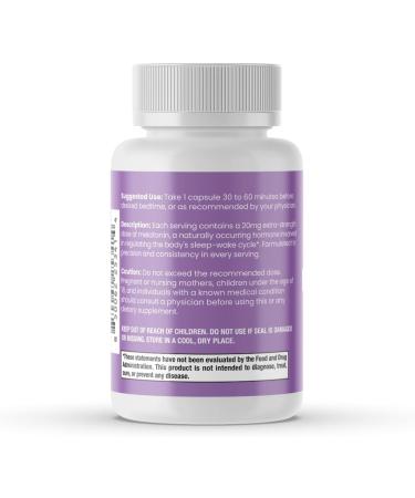 SIERRA LIFE SCIENCES 10 mg High Dosage Melatonin in Easy-to-Swallow Capsules - 120 Servings - Buy Online on GoSupps.com
